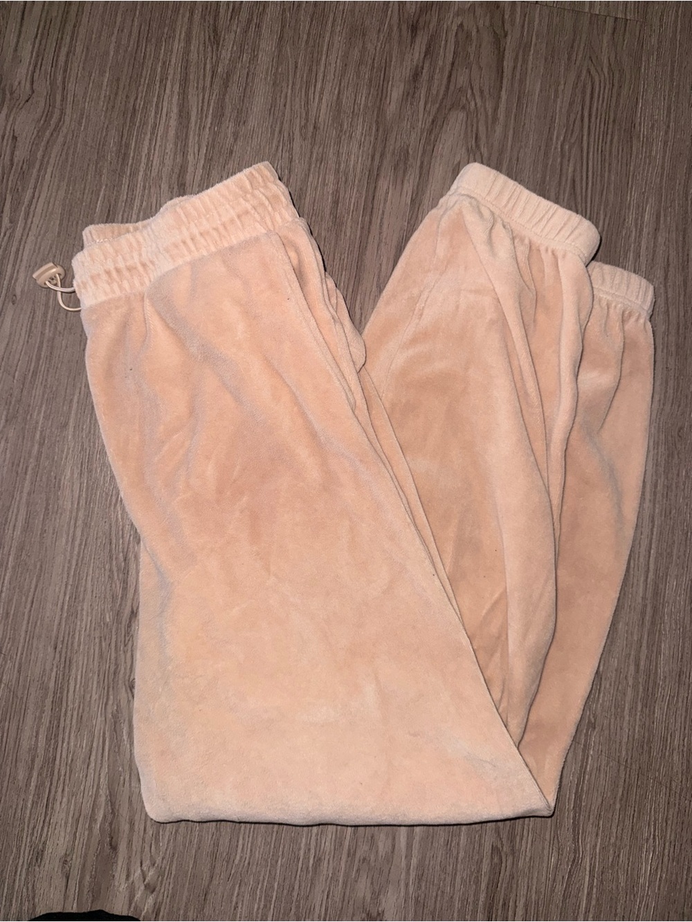 RSQ Peach Plush Kids Jogger Sweatpants